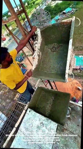 Concrete Pouring Process for High-Rise Building Construction | Modern Construction Techniques
