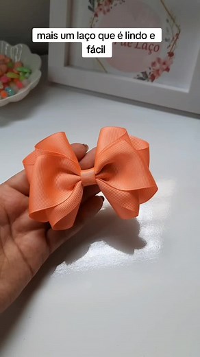 flor de laço no TikTok