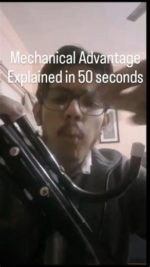 Mechanical Advantage explained in 50 seconds #torque #moments