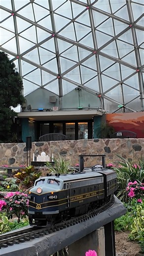 Modern Wonders in the Dome is a sight to see! 🚂 Visit the Train Show in the Mitchell Park Domes Show Dome now through March 22nd #milwaukeecountyparks | Milwaukee County Parks