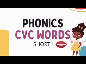 Phonics CVC Words Short Vowel Sound i| Learn CVC Words with Picutures| Short i words| Short i CVC