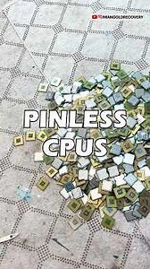 Gold Recovery from 20 KG of PinLes CPU Processors #imangoldrecovery #goldextraction