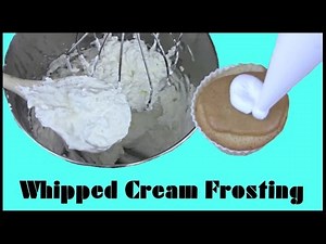 How to Make Whipped Cream Frosting