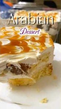 No Bake Arabian Dessert। Arabian Dessert। Eid Special Arabian Dessert। Easy Arabian Dessert Recipe