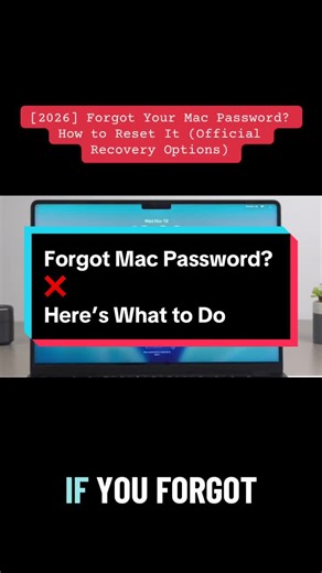 Cómo recuperar tu contraseña de Mac fácilmente