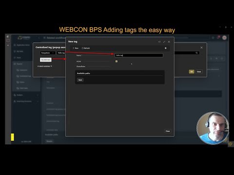 WEBCON BPS: Adding tags the easy way