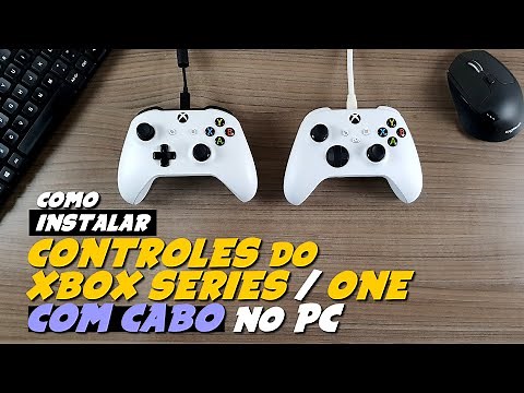 How to INSTALL XBOX SERIES S, X and ONE CONTROLS with USB CABLE on PC