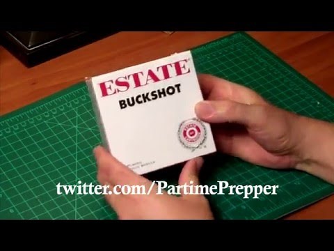 Estate 12 Gauge 00 Buck Ammunition Review - Episode 16