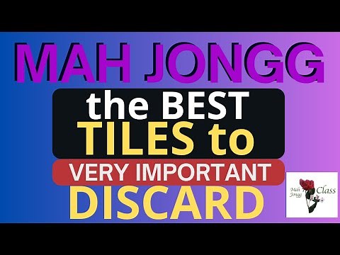 How to Play Mah Jongg Discard with Confidence The Best Discard 9-8-2024 #mahjong #discarded