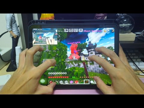Hive Skywars On Mobile With Handcam (Mobile Player)