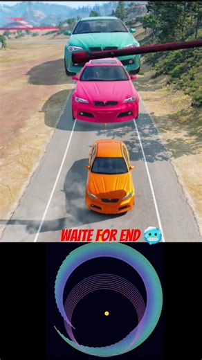 GIANT HAMMER vs STACKED CARS! 🔨 (Can they survive?) #BeamNG #CarCrash #Satisfying #Gaming #USA