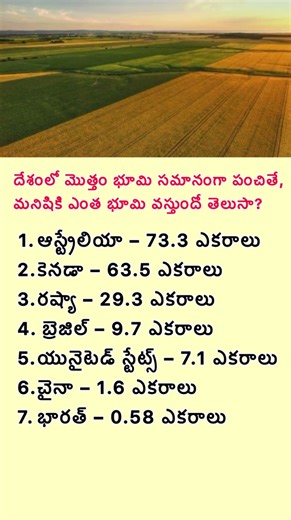 భూమి ఎక్కువ ఉన్న దేశం ఏది? | భారత్ 7వ స్థానంలో ఎందుకు? | Land Area Comparison Explained