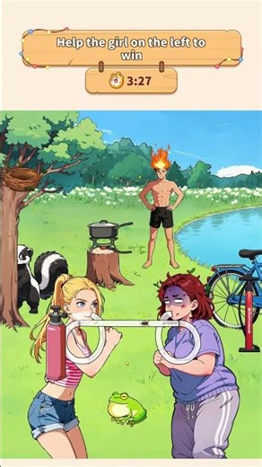 Puzzle Time Brainy Challenge Level 15 Cockroach Blowing