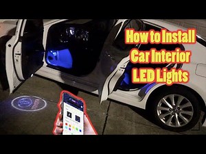 HOW TO INSTALL CAR INTERIOR LED LIGHTS | EASY & ONLY $18