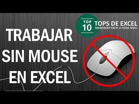 Cómo trabajar sin mouse en Excel | Tops de Excel