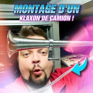 Montage d'un klaxon de camion ! 😳 | La Mekanic