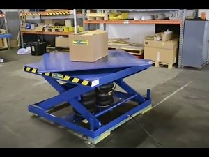Verti-Lift Pneumatic Air Bag Scissor Lift & Turn Table