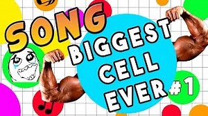 TryHardNinja - Agar.io song: BIGGEST CELL EVER