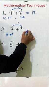 5 Simple Addition Tricks + Challenge Questions | Test Your Math Skills!#maths #shorts