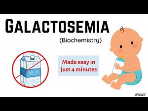 Galactosemia | In 4 minutes | Biochemistry | Medinare