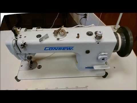 Consew P1206RB Walking Foot Lockstitch Sewing Machine