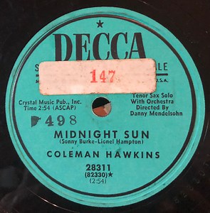 Coleman Hawkins - Midnight Sun / Spellbound