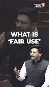 Creators vs Copyright? | 'Fair Use' Isn’t Piracy: Raghav Chadha Wants The Line Redrawn | N18S