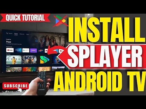 No Playstore? How to Download & Install SPlayer App on ANY Android TV (2026)