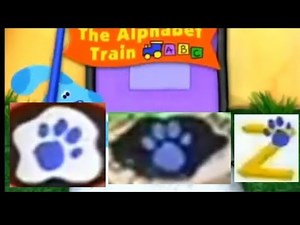blue's clues how to draw 3 clues from The Alphabet Train