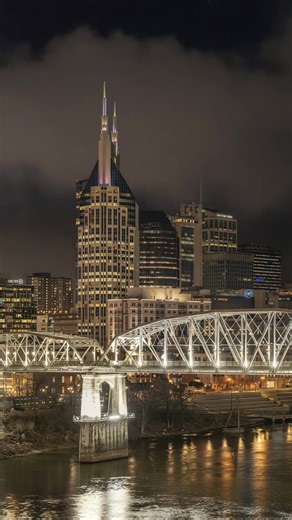Nashville after dark hits different, hyperlapse therapy ##nashville##nashvilletn##nashvilletennessee