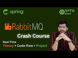 Detailed Crash Course on RabbitMQ| Theory + Code flow + Project + UI Dashboard |Spring Microservices