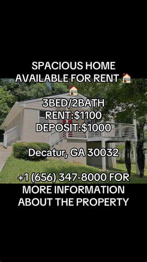 🚨🏡 WAIT… THIS RENTAL IS A STEAL! 🏡🚨 If you’ve been searching for an AFFORDABLE, spacious home in Decatur, this is your sign 👀✨ This 3 bedroom, 2 bathroom home checks all the boxes — comfort, location, and price! Perfect for families, roommates, or anyone ready to upgrade their space without upgrading the rent 😮‍💨 🔥 Why this home is a MUST-SEE: ✔️ 3 roomy bedrooms with great natural light ✔️ 2 full bathrooms — no sharing drama 🚿 ✔️ Functional layout made for everyday living ✔️ Located in