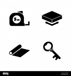Engineering Tools. Simple Related Vector Icons Set for Video, Mobile Apps, Web Sites, Print Projects and Your Design. Black Flat Illustration on White Stock Vector Image & Art - Alamy