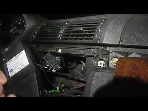 Démonter la commande ventillation 320d (1)