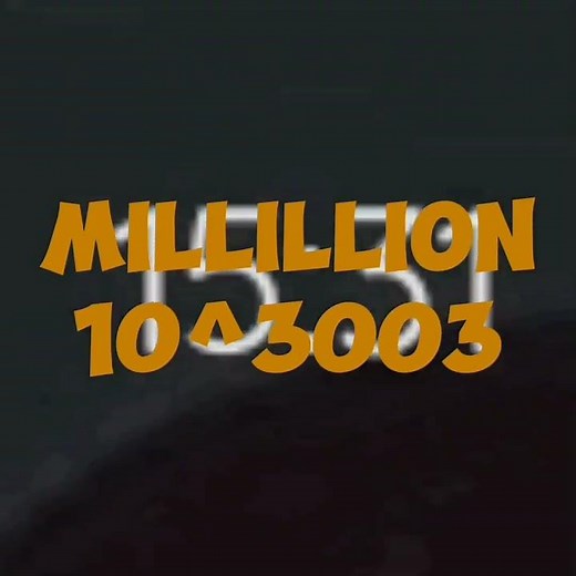 Numbers 0 to Absolute Infinity! [16x speed]