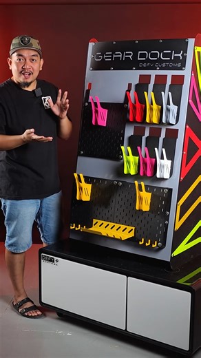 19K views · 214 reactions | From design to reality Gear Dock Display. | Defy Customs | Facebook