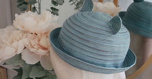 How to Turn a $2 Walmart Placemat Into a Hat With Cat Ears