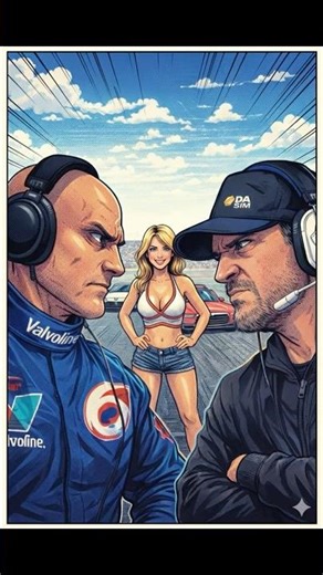 NOT MY GIRLFRIEND #nascar25 #nascar #funny #mark6 #friends #racinggame