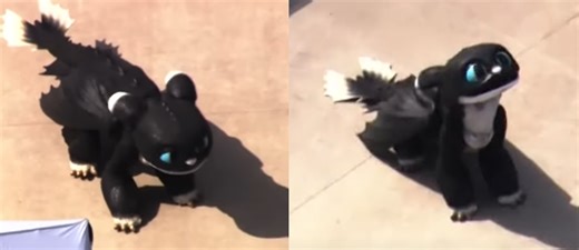 An amazing walking and dancing animatronic dragon at Universal's upcoming Epic Universe theme park (video)