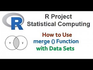 R Studio - merge() Function with Data Sets