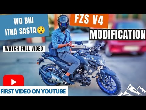 2025 FZS V4 AFFORDABLE MODIFICATION :: FULL MARKET TOUR GUIDE