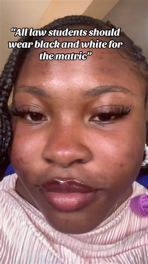 Matriculation Dress Code for Law Students