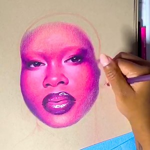 186K views · 1K reactions | Artist draws lifelike portraits using only one color. | Culture Insider | Facebook