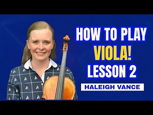 How To Play Viola - Lesson 2
