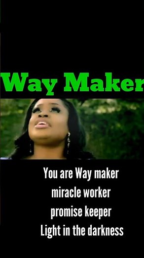 SINACH | WAY MAKER - OFFICIAL VIDEO #shorts