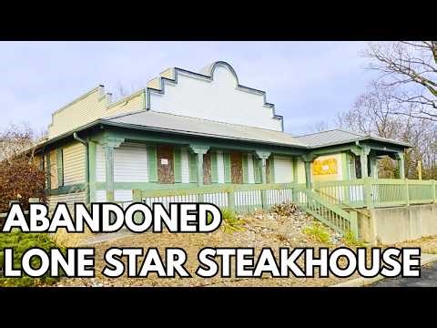 Abandoned Lone Star Steakhouse - 90's Relic!