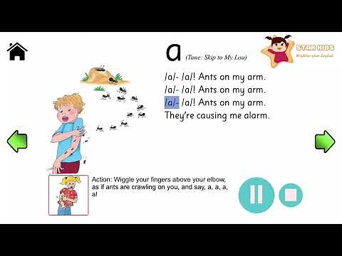 Starkids Jolly Phonics Songs Group 1 Part 1 (s,a,t) (Jolly Songs App)