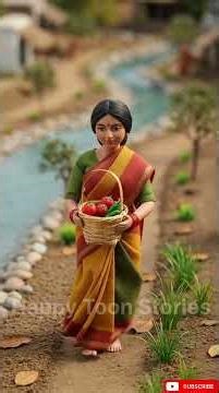 Miniature Doll Catching Fish Curry and Steamed Rice Cooking | Indian Village Tiny Kitchen Life