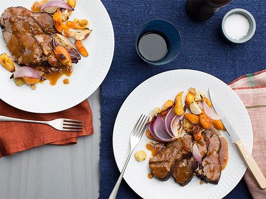 Pot Roast with Roasted Vegetables