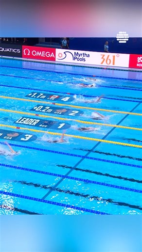 🇦🇺 Kaylee McKeown 0.03 off the world record in the women’s 100m backstroke. Setting a new World Championships and Oceania Record 😱 #AQUASingapore25 #Swimming | World Aquatics